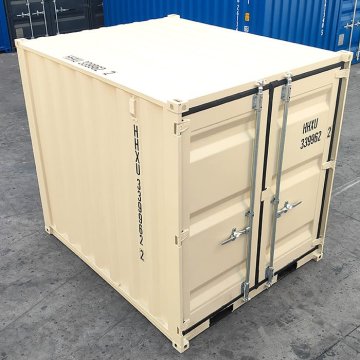 8ft Compact Shipping Container for Secure Storage | Weather-Resistant ...